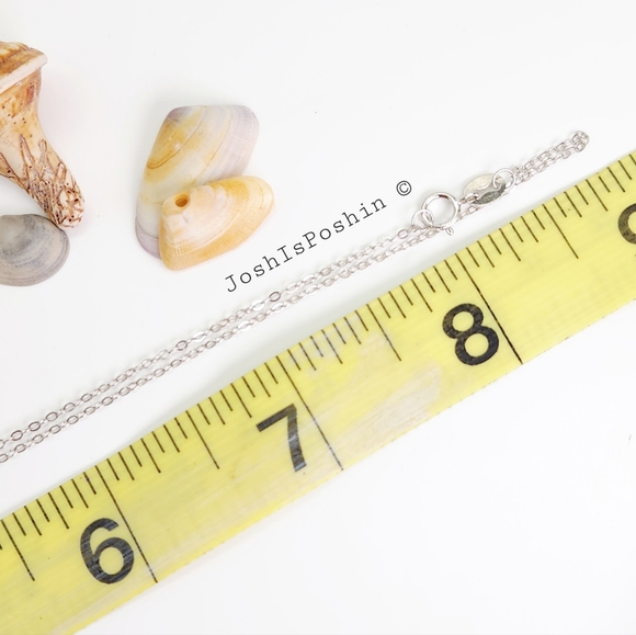 Freshwater Pearl pendant necklace in sterling silver - Picture 13 of 14